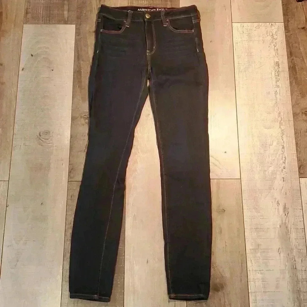 𝐀m𝐞r𝐢c𝐚n E𝐚g𝐥e Jegging J𝐞a𝐧s W𝐨m𝐞n's 8 X-L𝐨n𝐠  𝐄U𝐂 - Picture 2 of 8